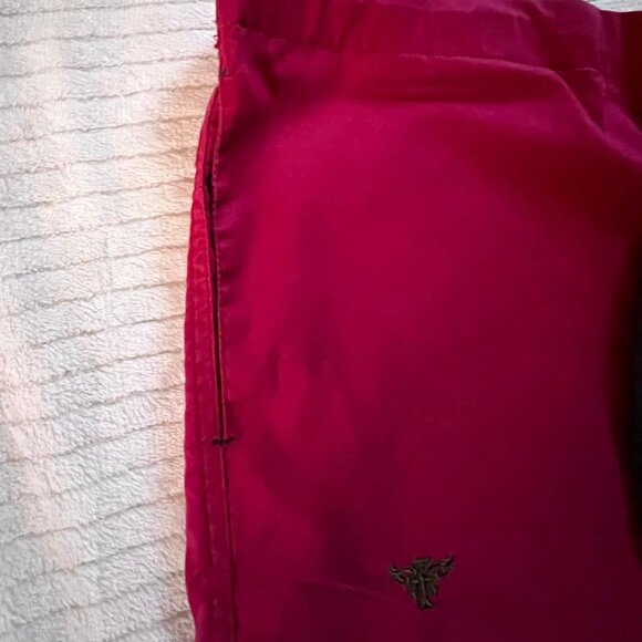 Women's Size XL Medium Couture EZ Flex Magenta Scrub Pants - Picture 8 of 10